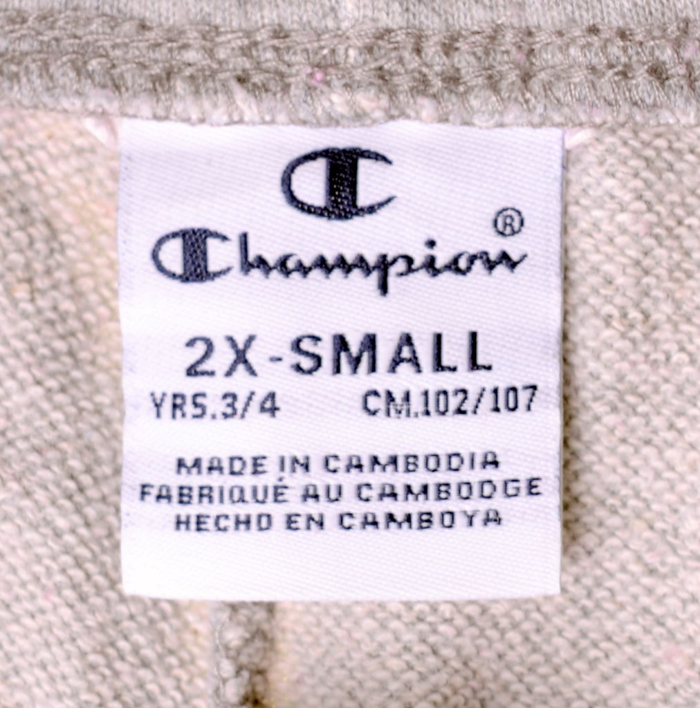CHAMPION Girls Tracksuit Trousers 3-4 Years 2XS Grey - Second Hand & Vintage Designer Clothing - Messina Hembry