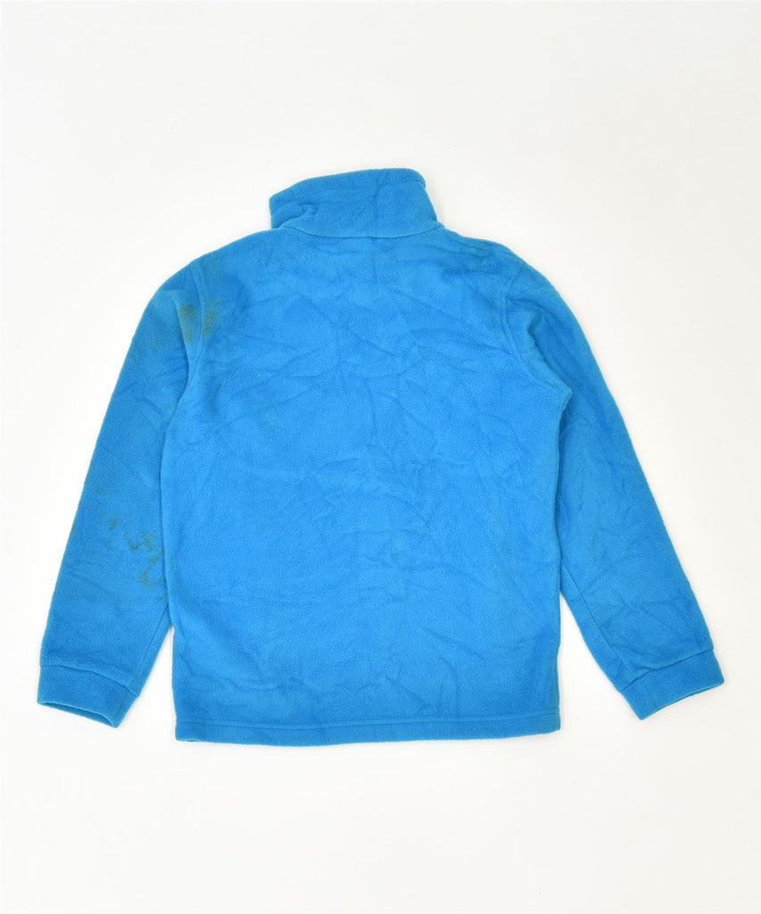 COLUMBIA Boys Fleece Jacket 7-8 Years Small Turquoise Polyester Sports | Vintage | Thrift | Second-Hand | Used Clothing | Messina Hembry 