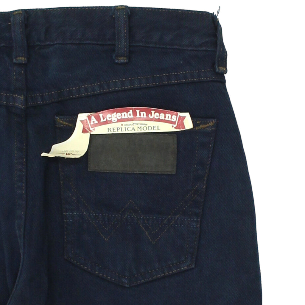 Wrangler Original Pattern Replica Model Mens Blue Jeans | Vintage Designer Denim | Vintage Messina Hembry | Thrift | Second-Hand Messina Hembry | Used Clothing | Messina Hembry 