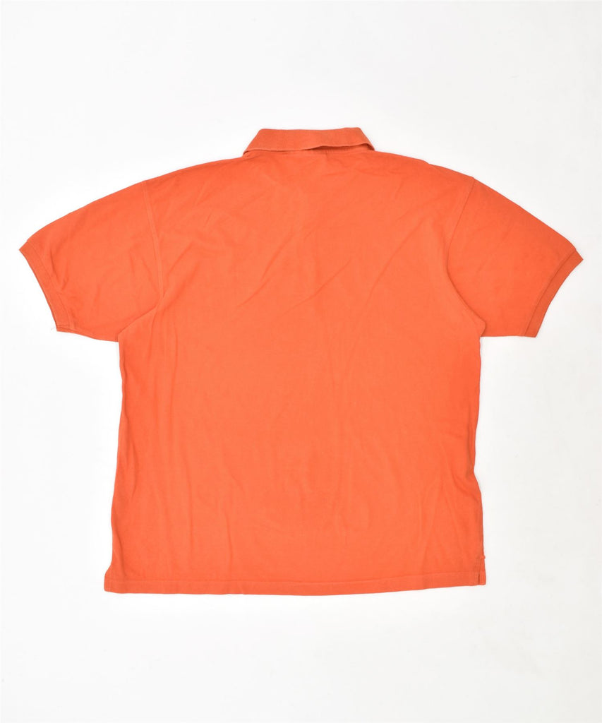 LOTTO Mens Polo Shirt 2XL Orange Cotton | Vintage | Thrift | Second-Hand | Used Clothing | Messina Hembry 