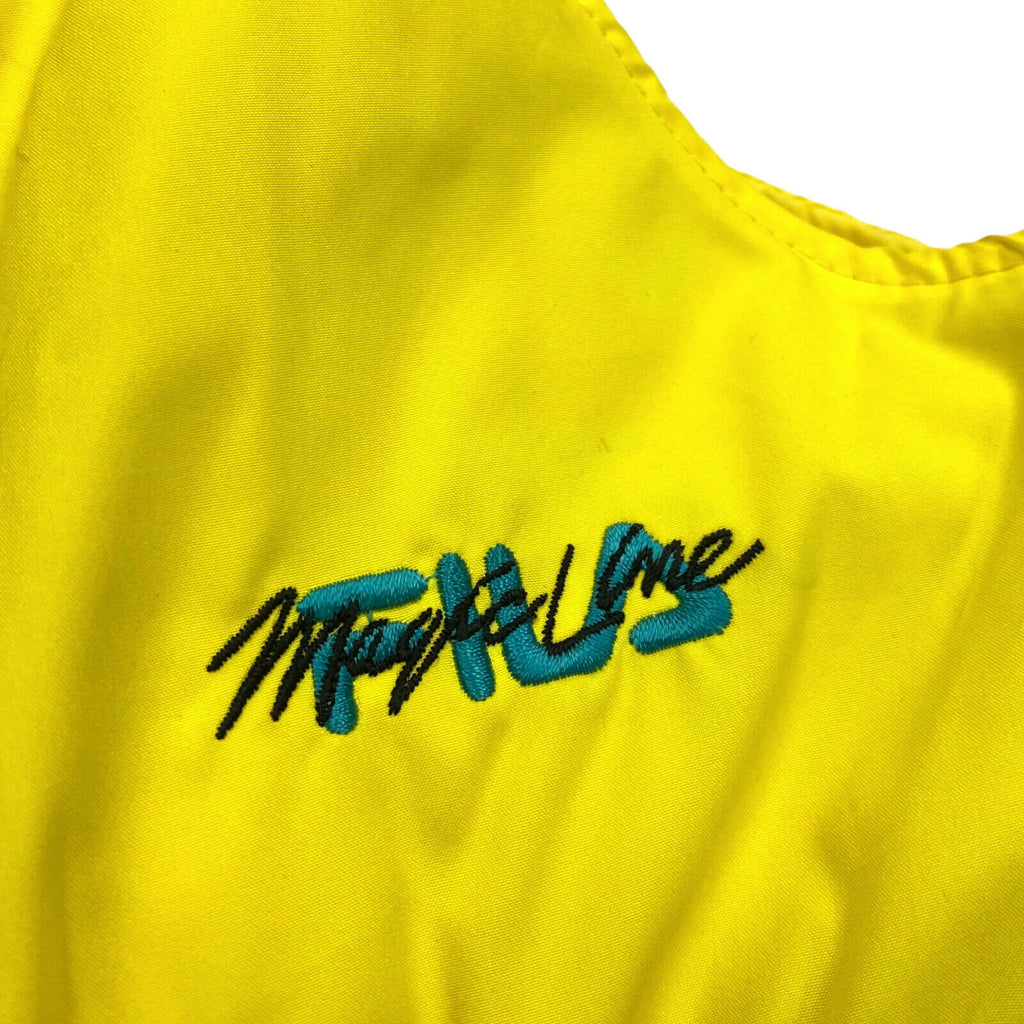 Fila Magic Line Kids Ski Salopettes | Vintage Designer Yellow Winter Sports Snow | Vintage Messina Hembry | Thrift | Second-Hand Messina Hembry | Used Clothing | Messina Hembry 