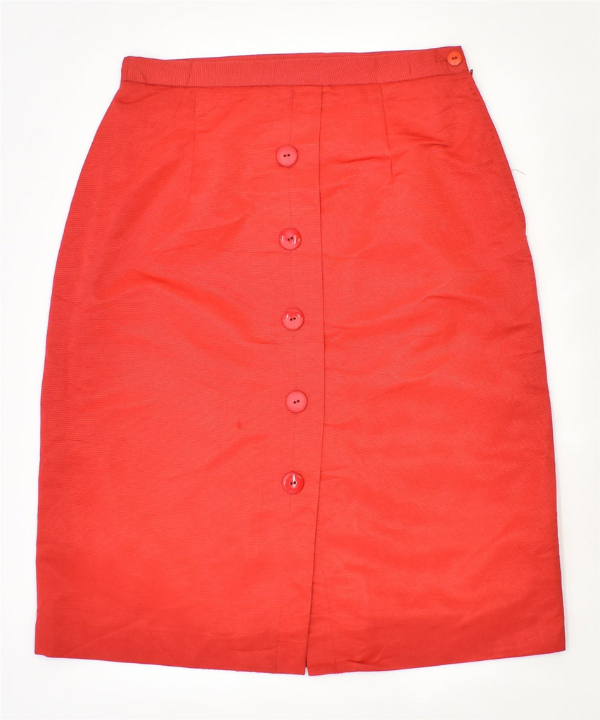 VINTAGE Womens Pencil Skirt W28 Medium Red | Vintage | Thrift | Second-Hand | Used Clothing | Messina Hembry 