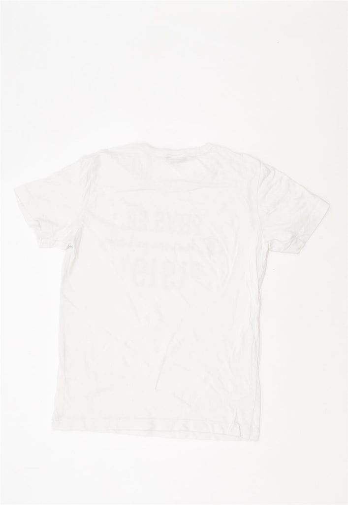 CHAMPION Boys Graphic T-Shirt Top 7-8 Years White | Vintage | Thrift | Second-Hand | Used Clothing | Messina Hembry 