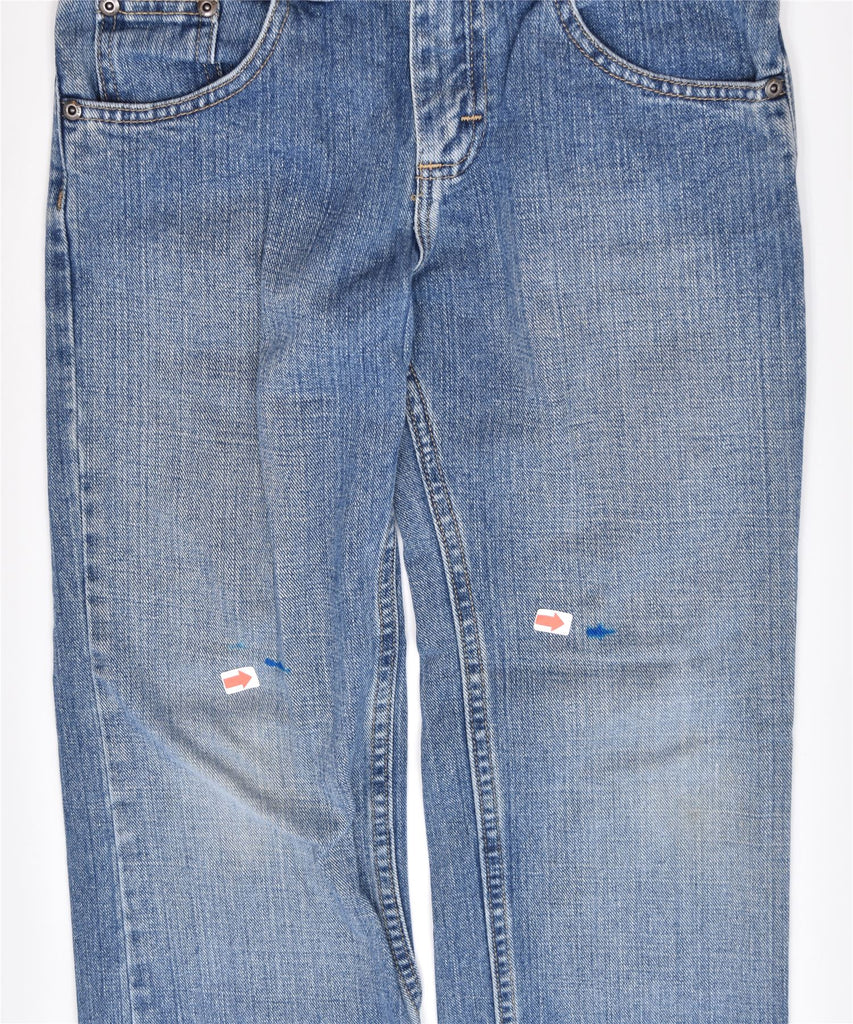 LEE Boys Straight Jeans 9-10 Years W24 L24 Blue Cotton | Vintage | Thrift | Second-Hand | Used Clothing | Messina Hembry 