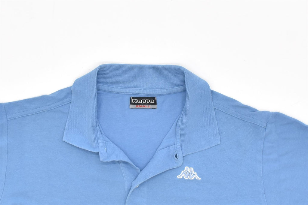 KAPPA Mens Polo Shirt Small Blue Cotton | Vintage | Thrift | Second-Hand | Used Clothing | Messina Hembry 
