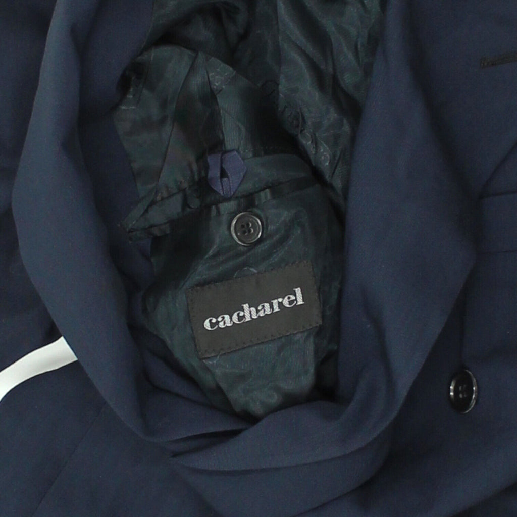 Cacharel Double Breasted Navy Blazer Jacket | Vintage High End Designer VTG | Vintage Messina Hembry | Thrift | Second-Hand Messina Hembry | Used Clothing | Messina Hembry 