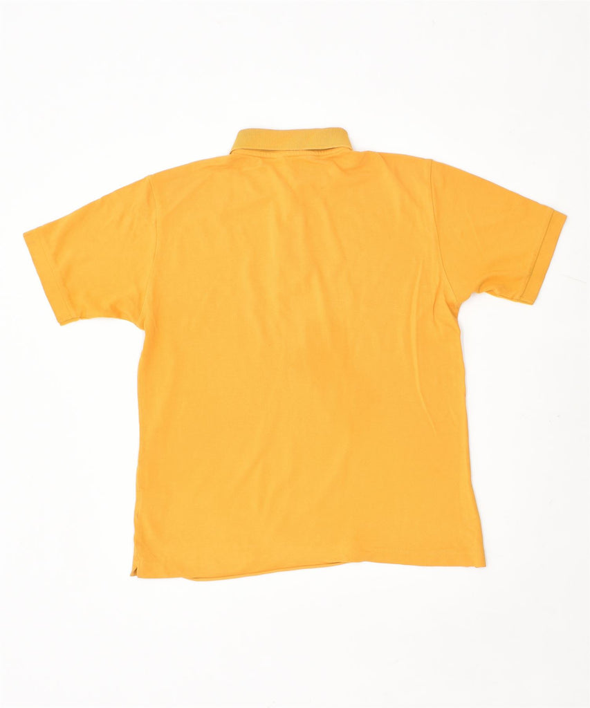 KAPPA Mens Polo Shirt Medium Yellow Cotton | Vintage | Thrift | Second-Hand | Used Clothing | Messina Hembry 