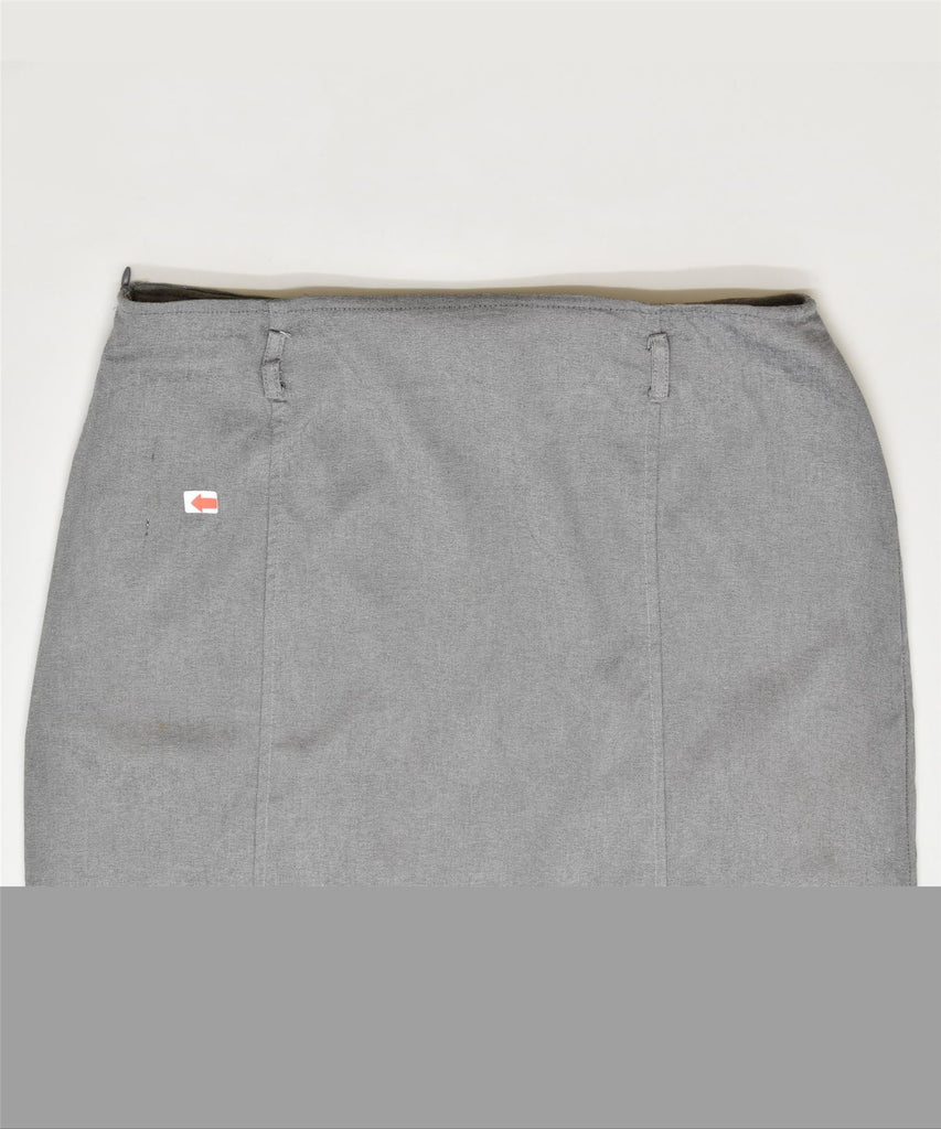 MSK Womens Mini Skirt UK 14 Medium W30 Grey Vintage | Vintage | Thrift | Second-Hand | Used Clothing | Messina Hembry 