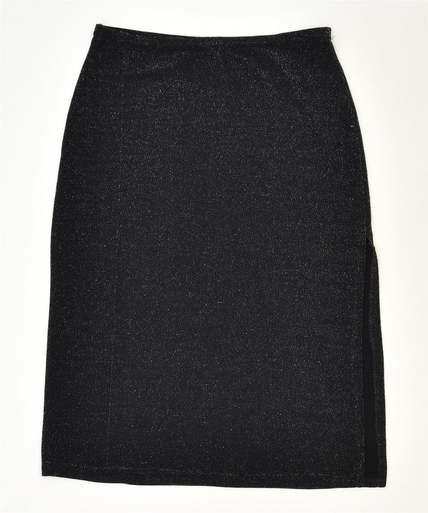 YES OR NO Womens Straight Skirt W28 Small Black Classic Vintage | Vintage | Thrift | Second-Hand | Used Clothing | Messina Hembry 