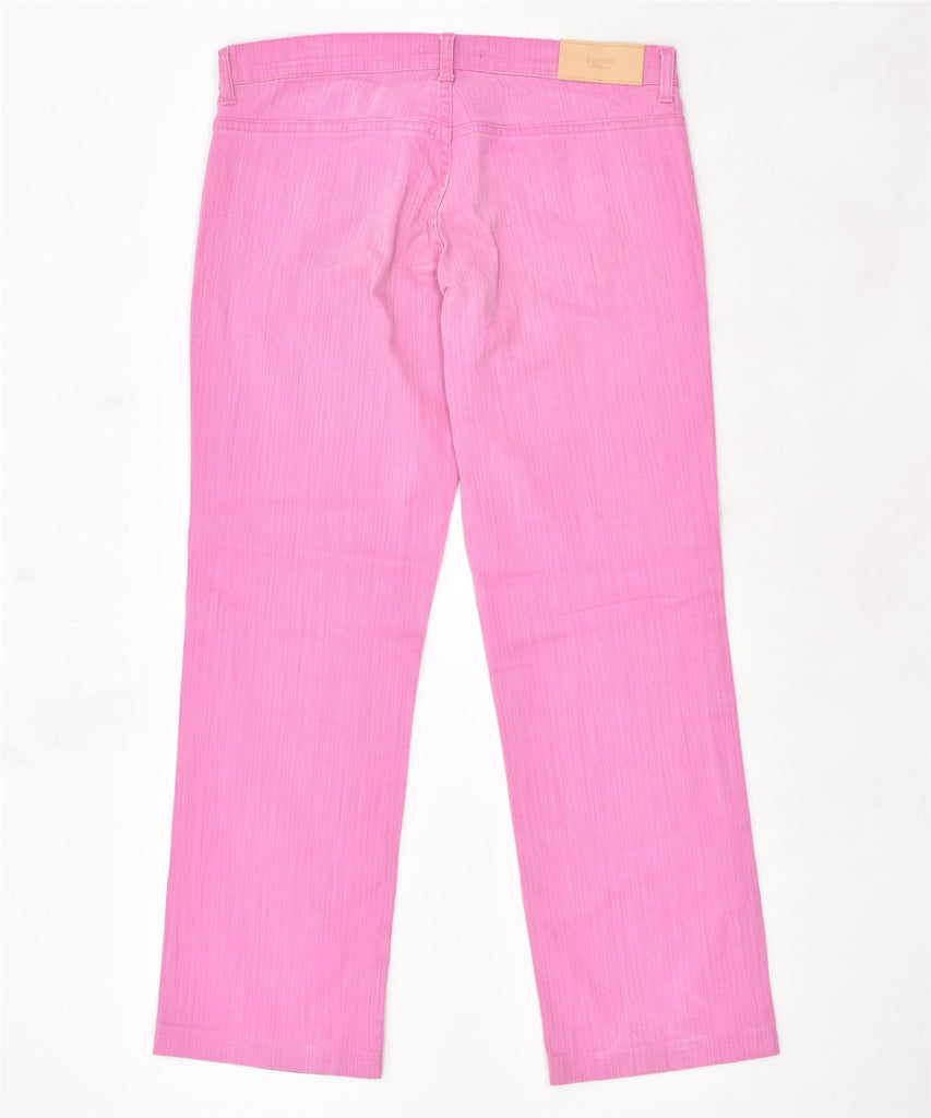 VINTAGE Womens Straight Jeans W36 L30 Pink Cotton | Vintage | Thrift | Second-Hand | Used Clothing | Messina Hembry 