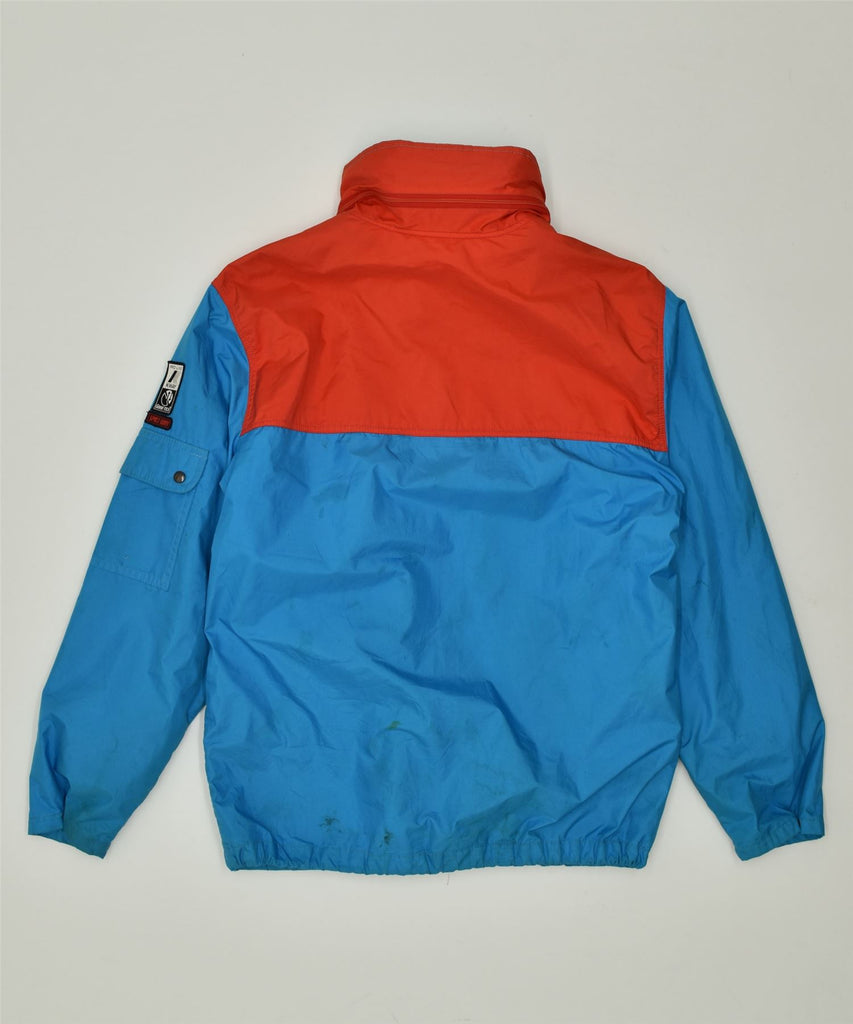 K-WAY Mens Windbreaker Jacket UK 36 Small Blue | Vintage | Thrift | Second-Hand | Used Clothing | Messina Hembry 