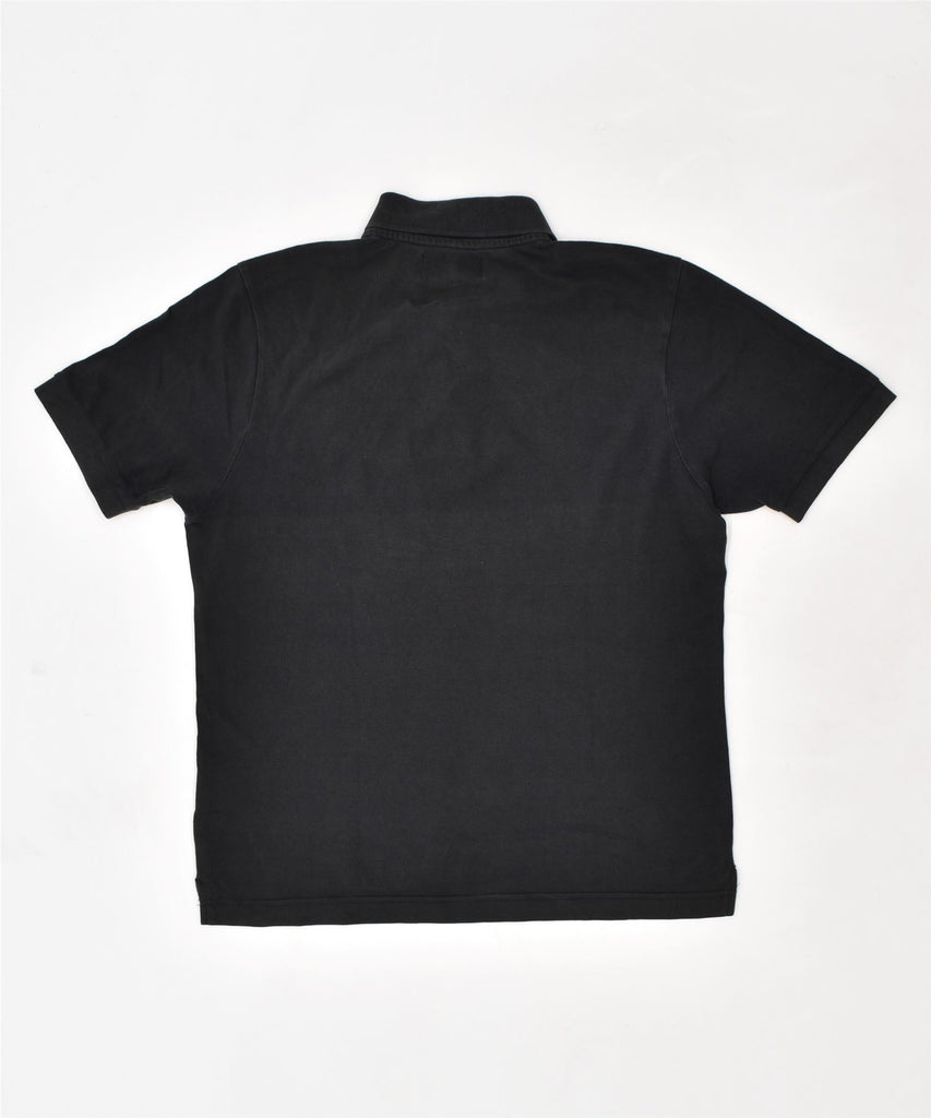 KAPPA Mens Polo Shirt Small Black Cotton | Vintage | Thrift | Second-Hand | Used Clothing | Messina Hembry 