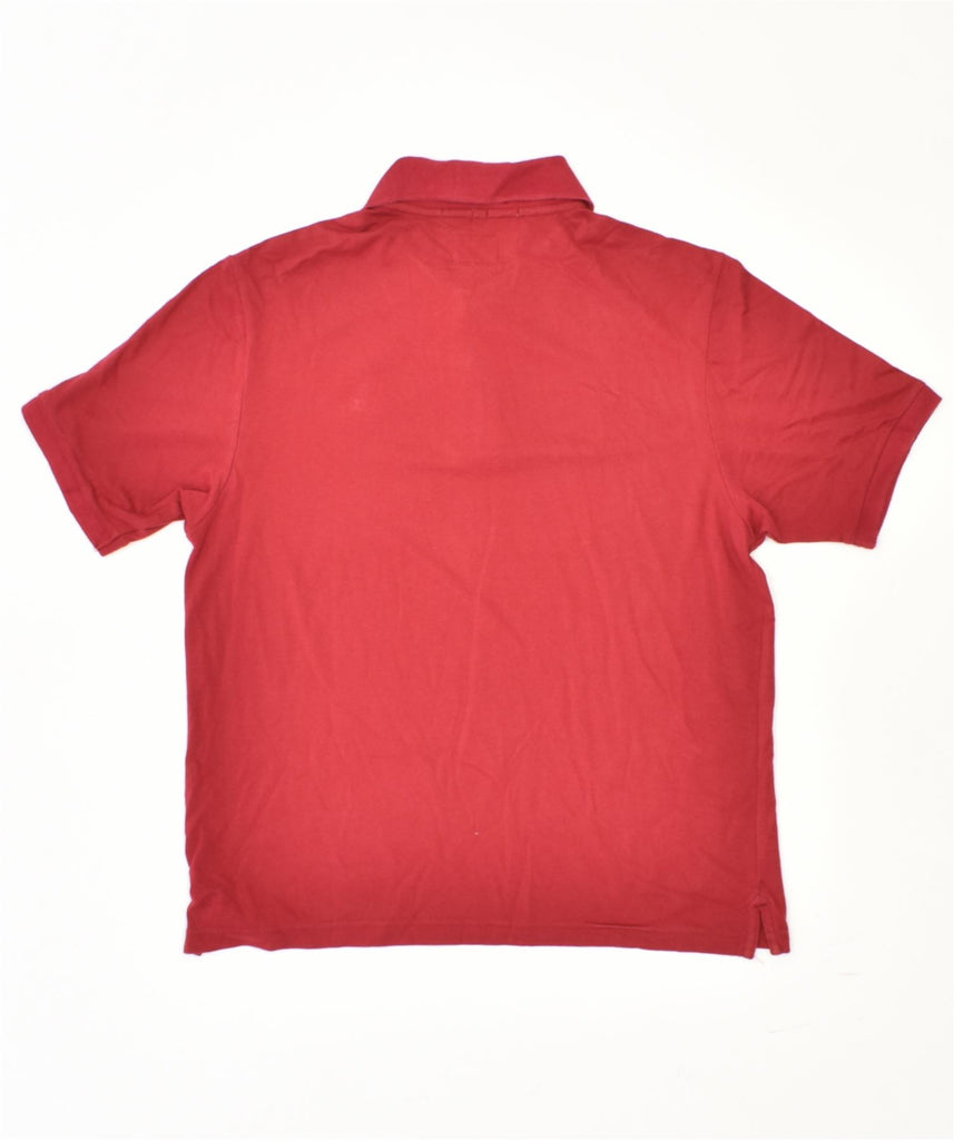 CHAMPION Mens Easy Fit Polo Shirt Medium Red Cotton | Vintage | Thrift | Second-Hand | Used Clothing | Messina Hembry 