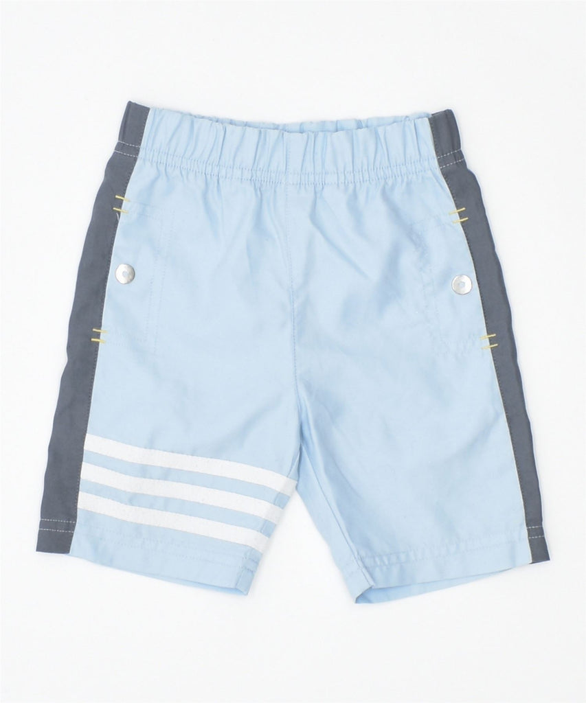 ADIDAS Boys Sport Shorts 3-6 Months Blue Polyester | Vintage | Thrift | Second-Hand | Used Clothing | Messina Hembry 