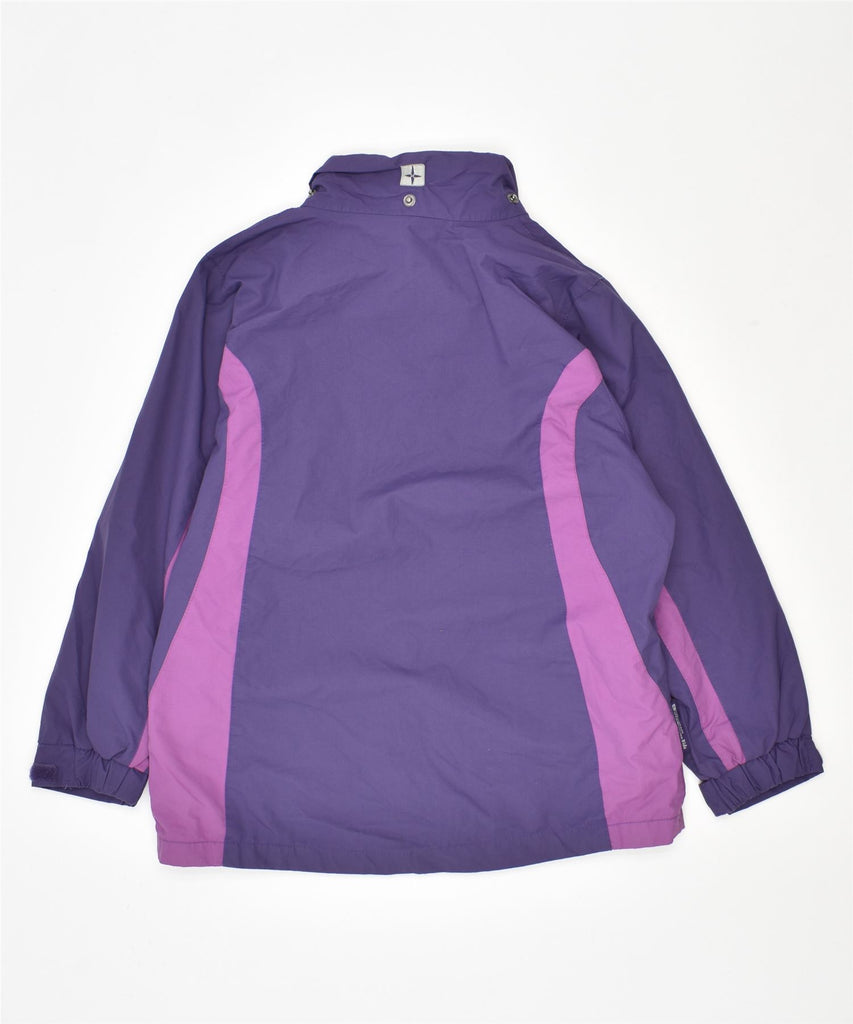 MOUNTAIN WAREHOUSE Girls Windbreaker Jacket 9-10 Years Purple Nylon | Vintage | Thrift | Second-Hand | Used Clothing | Messina Hembry 