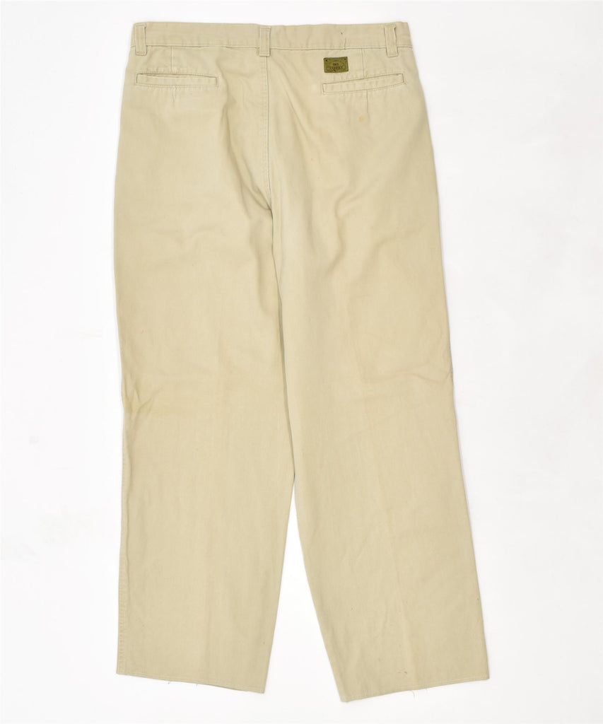 CARRERA Mens Pegged Chino Trousers W34 L29 Beige | Vintage | Thrift | Second-Hand | Used Clothing | Messina Hembry 