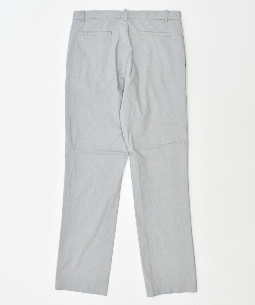 IMPERIAL Womens Straight Chino Trousers IT 46 Large W31 L30 Grey Cotton | Vintage | Thrift | Second-Hand | Used Clothing | Messina Hembry 