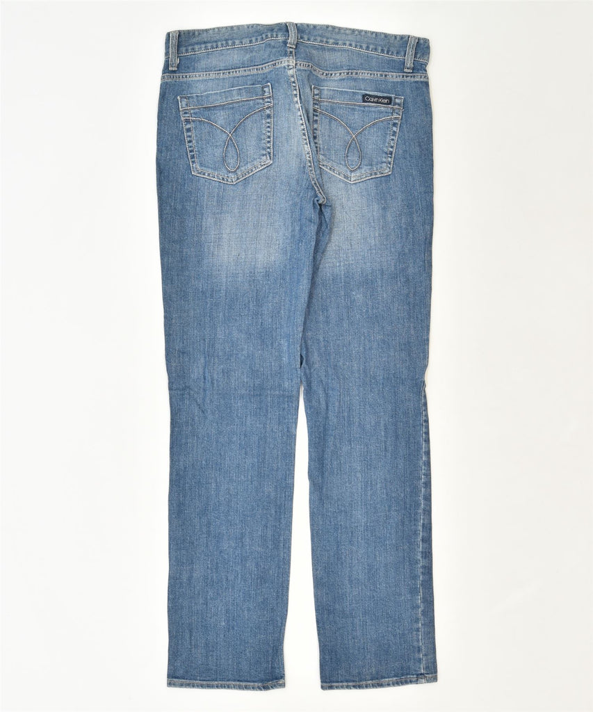 CALVIN KLEIN Womens Skinny Jeans W35 L33 Blue Cotton Classic | Vintage | Thrift | Second-Hand | Used Clothing | Messina Hembry 