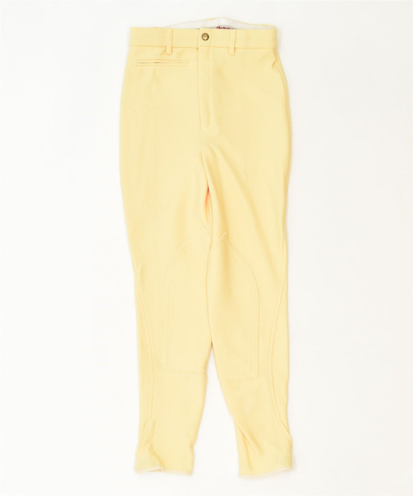 RANGER Womens Slim Riding Trousers W22 L27 Yellow Polyamide Sports Vintage | Vintage | Thrift | Second-Hand | Used Clothing | Messina Hembry 