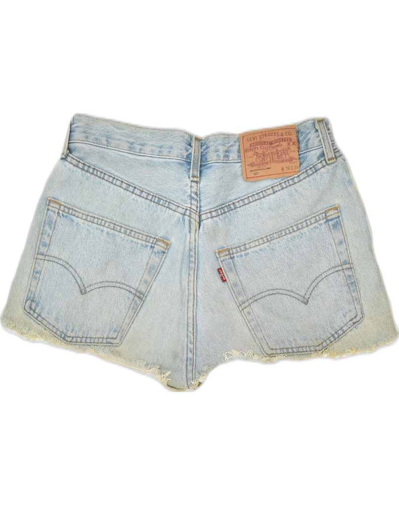 LEVI'S Womens 501 Denim Hot Pants W30 Medium Blue | Vintage | Thrift | Second-Hand | Used Clothing | Messina Hembry 