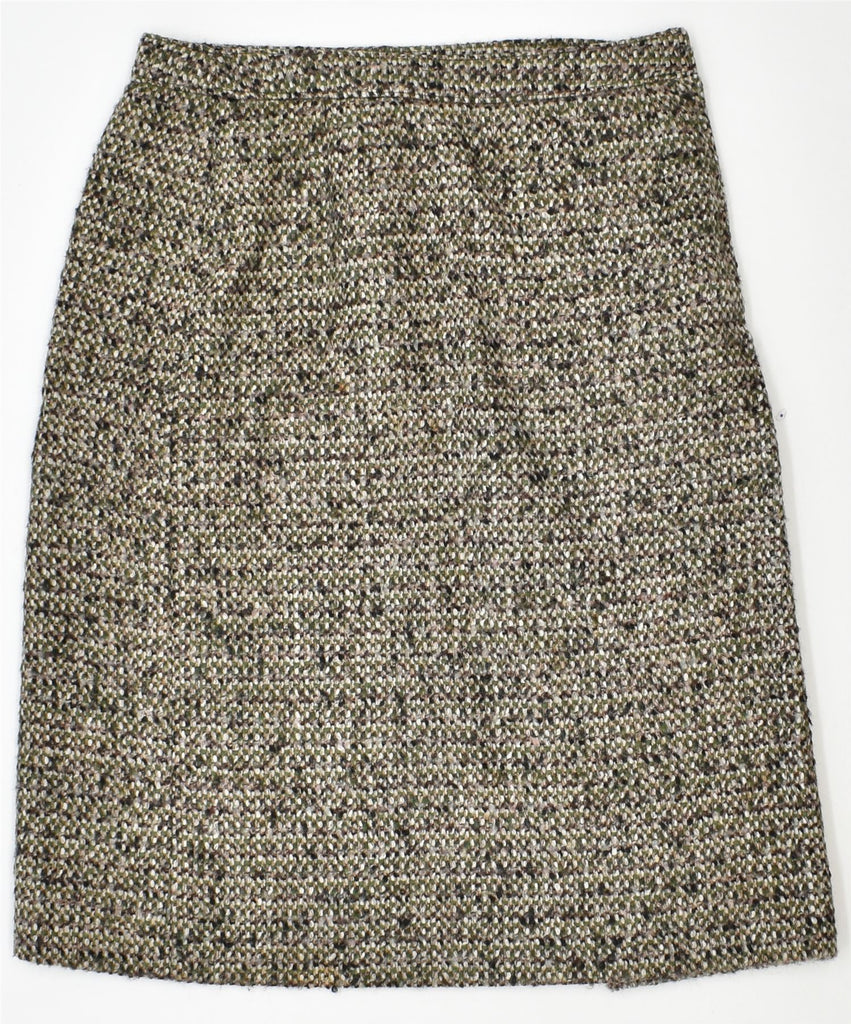 VINTAGE Womens Straight Skirt UK 10 Small W28 Grey | Vintage | Thrift | Second-Hand | Used Clothing | Messina Hembry 