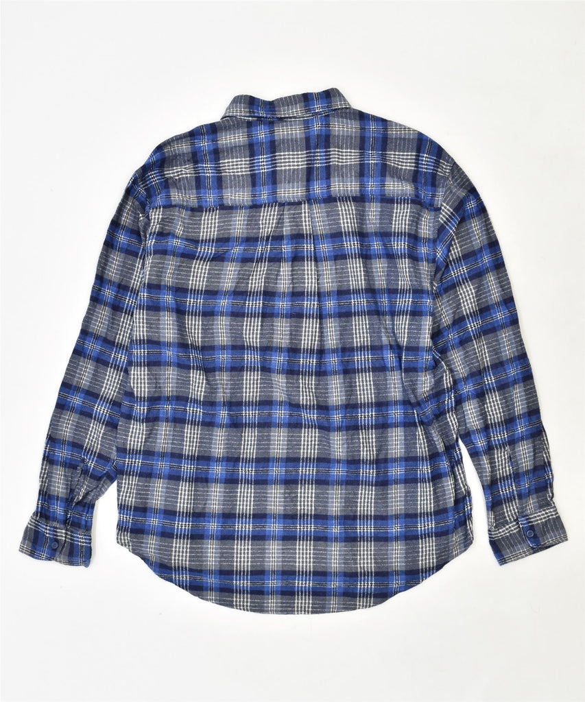 HIGH PERFORMANCE Mens Shirt XL Blue Check Cotton Vintage | Vintage | Thrift | Second-Hand | Used Clothing | Messina Hembry 