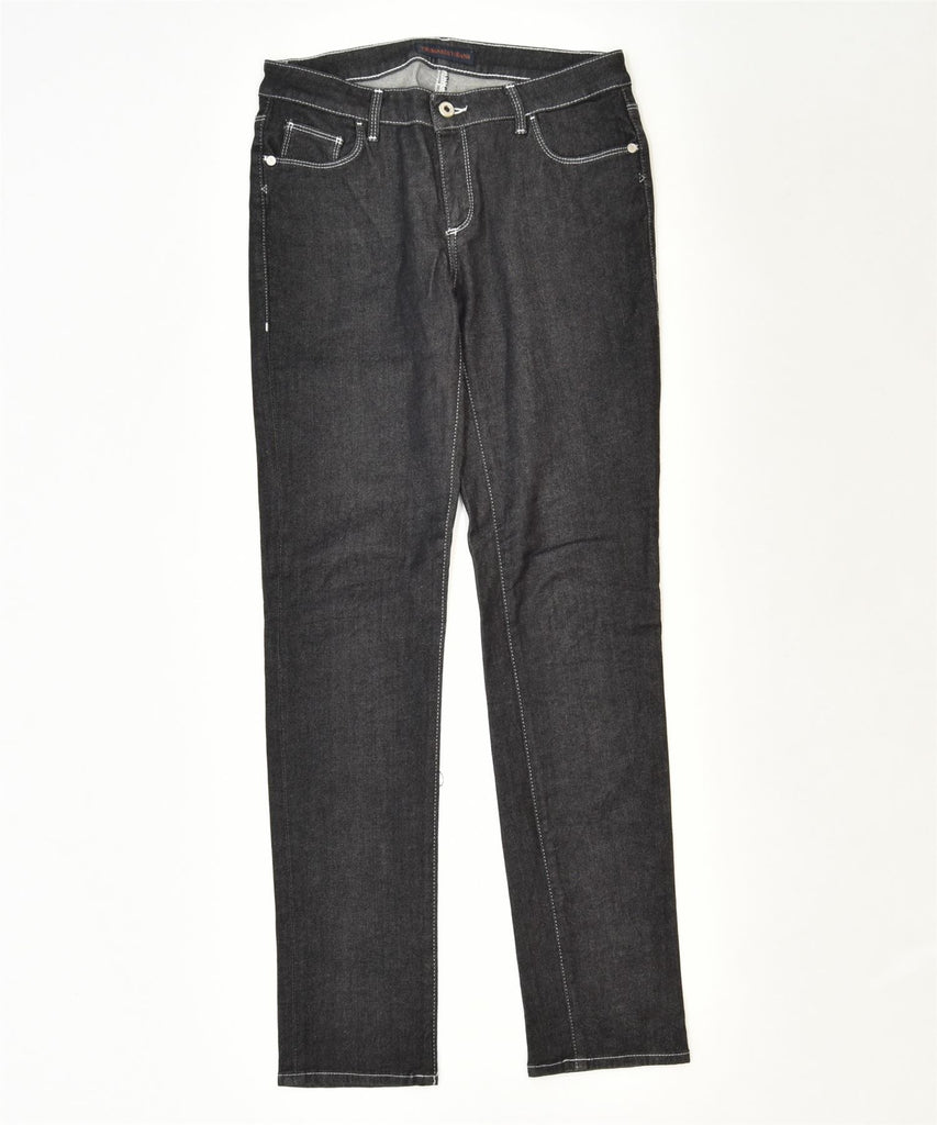 TRUSSARDI Womens Slim Jeans W29 L31 Black Cotton Classic | Vintage | Thrift | Second-Hand | Used Clothing | Messina Hembry 