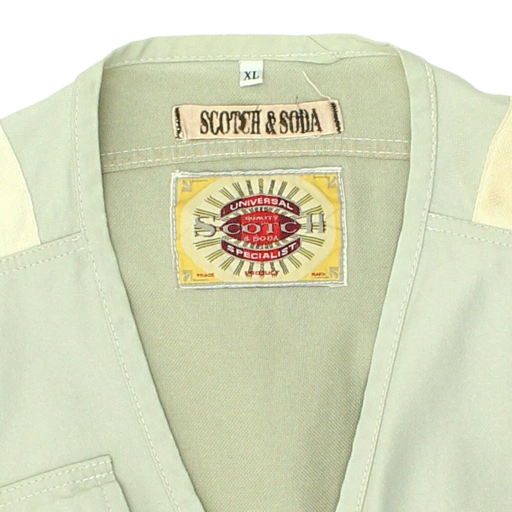 Scotch & Soda Mens Grey Fishermans Waistcoat | Vintage Designer Cargo Vest VTG | Vintage Messina Hembry | Thrift | Second-Hand Messina Hembry | Used Clothing | Messina Hembry 