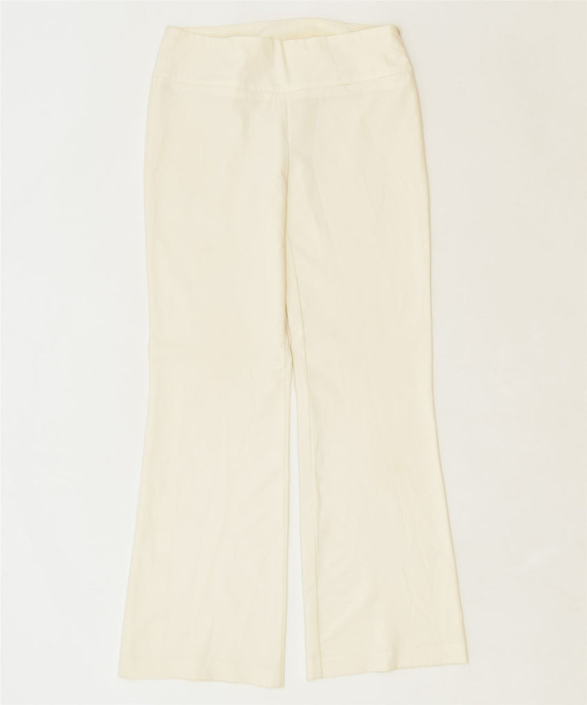 VINTAGE Womens Bootcut Trousers W30 L32 White Classic | Vintage | Thrift | Second-Hand | Used Clothing | Messina Hembry 