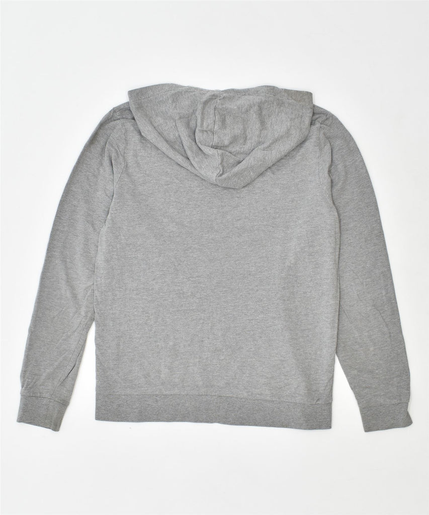 JACK & JONES Mens Hoodie Jumper Medium Grey Cotton | Vintage | Thrift | Second-Hand | Used Clothing | Messina Hembry 