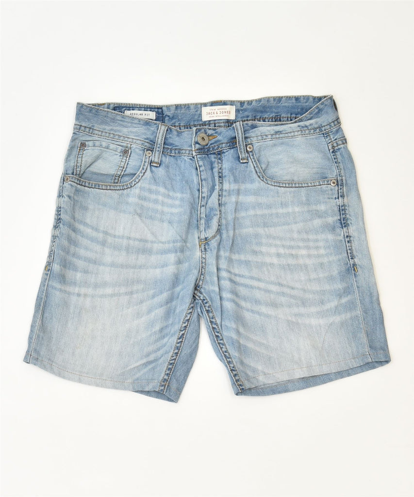 JACK & JONES Womens Denim Shorts W30 Medium Blue Cotton Classic | Vintage | Thrift | Second-Hand | Used Clothing | Messina Hembry 