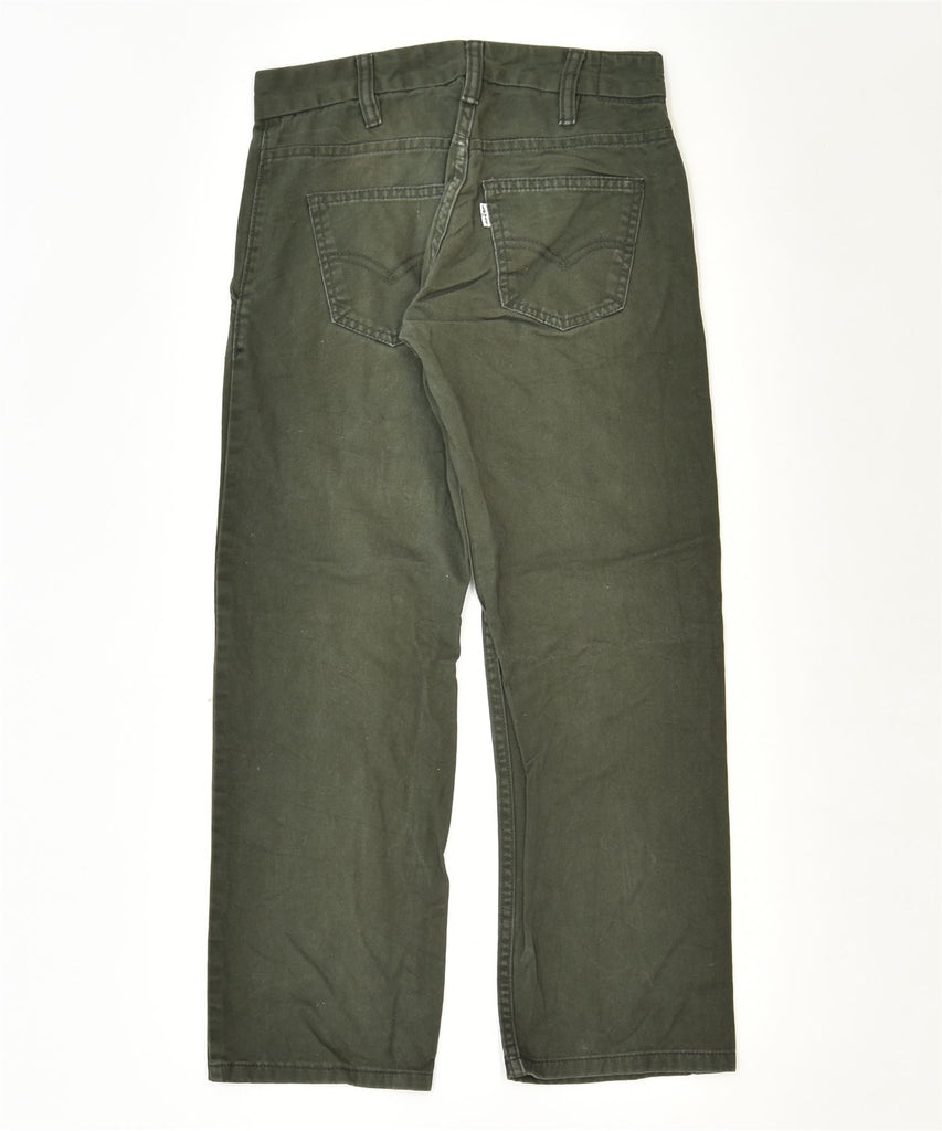 LEVI'S Boys 505 Straight Casual Trousers 9-10 Years W25 L25 Green | Vintage | Thrift | Second-Hand | Used Clothing | Messina Hembry 