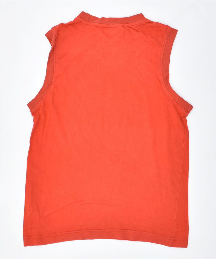 PUMA Mens Graphic Vest Top XS Red Cotton | Vintage | Thrift | Second-Hand | Used Clothing | Messina Hembry 