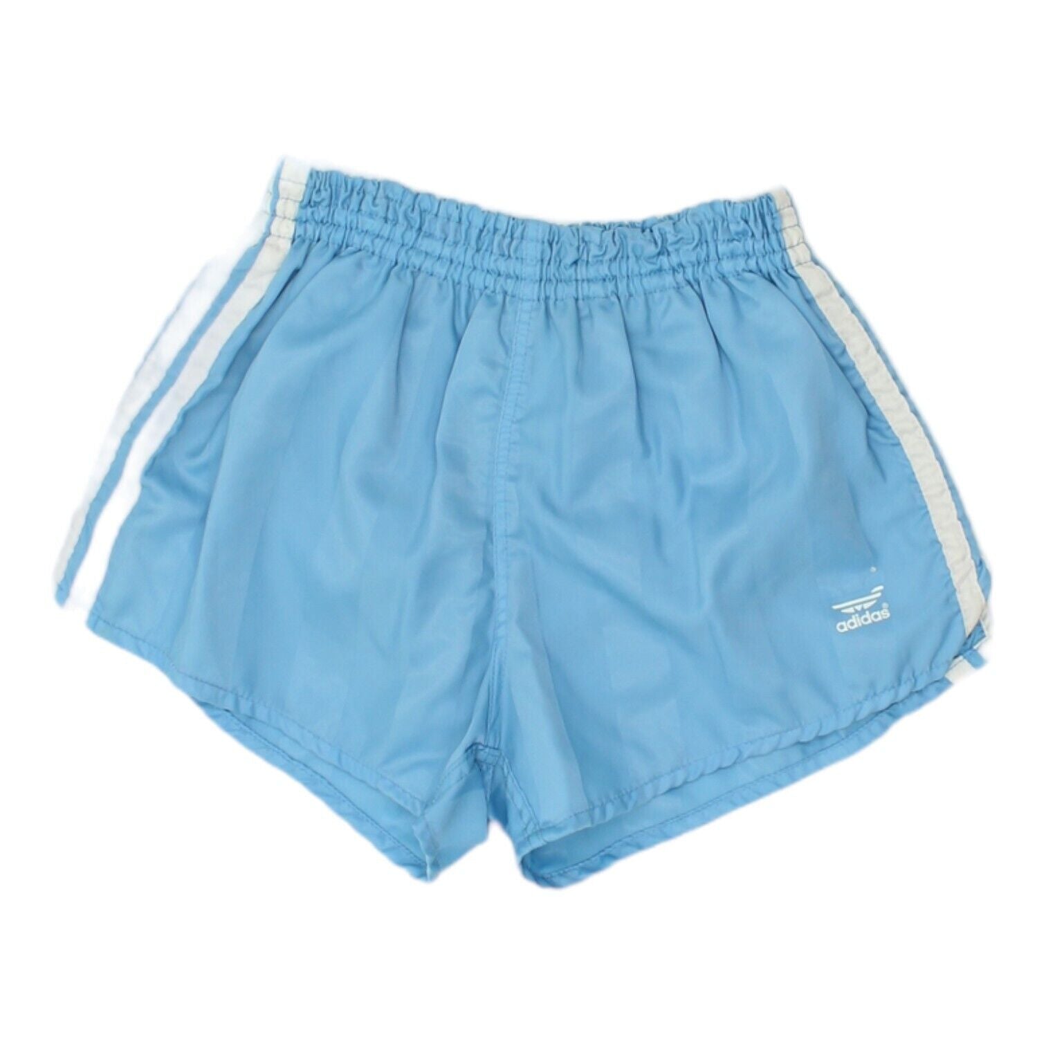 Adidas Originals Mens Blue Nylon Running Shorts, Vintage 80s Sportswear, Vintage & Second-Hand Clothing Online