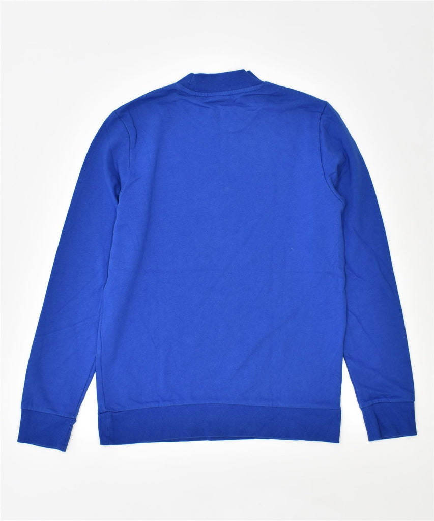 JACK & JONES Mens Sweatshirt Jumper Small Blue Cotton | Vintage | Thrift | Second-Hand | Used Clothing | Messina Hembry 