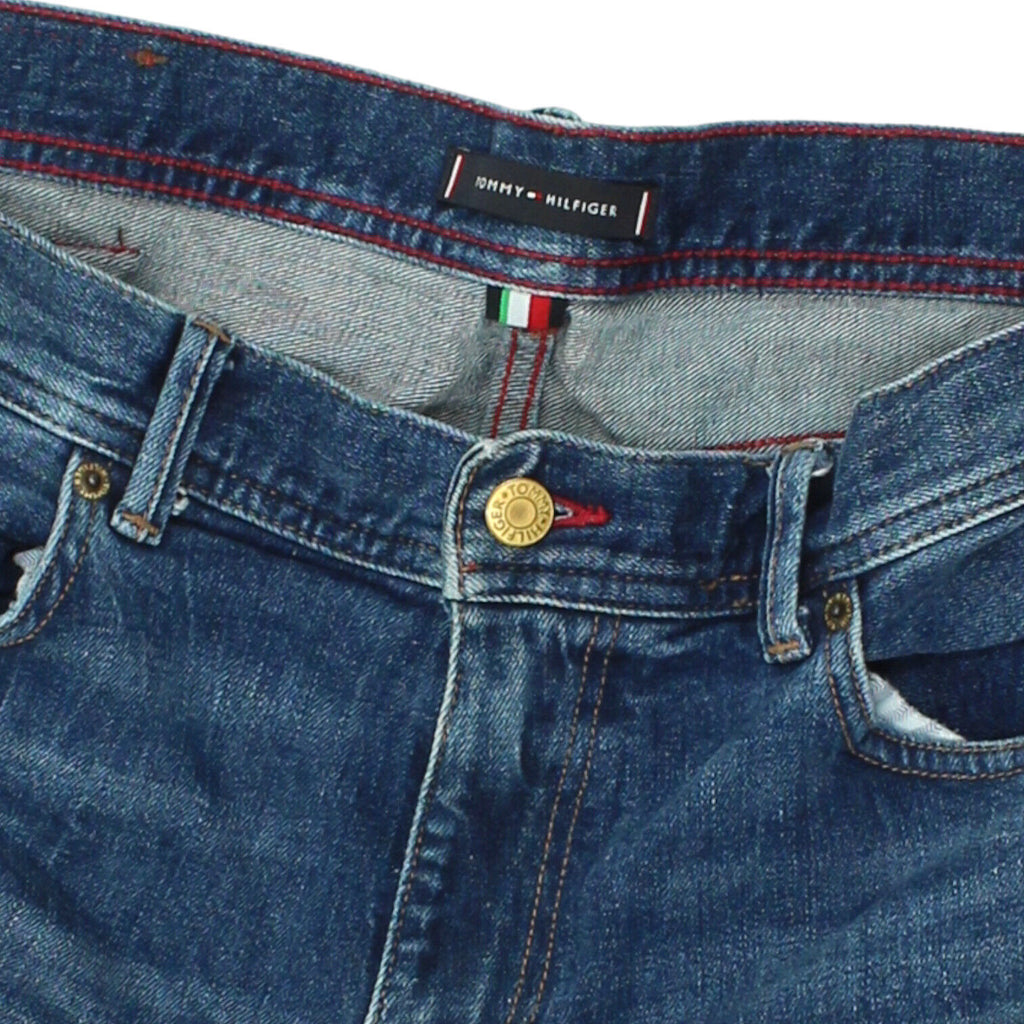 Tommy Hilfiger Mens Blue Slim Fit Jeans | Vintage High End Designer Denim VTG | Vintage Messina Hembry | Thrift | Second-Hand Messina Hembry | Used Clothing | Messina Hembry 