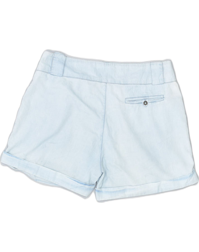 WOOLRICH Womens Hot Pants W29 Medium Blue | Vintage | Thrift | Second-Hand | Used Clothing | Messina Hembry 