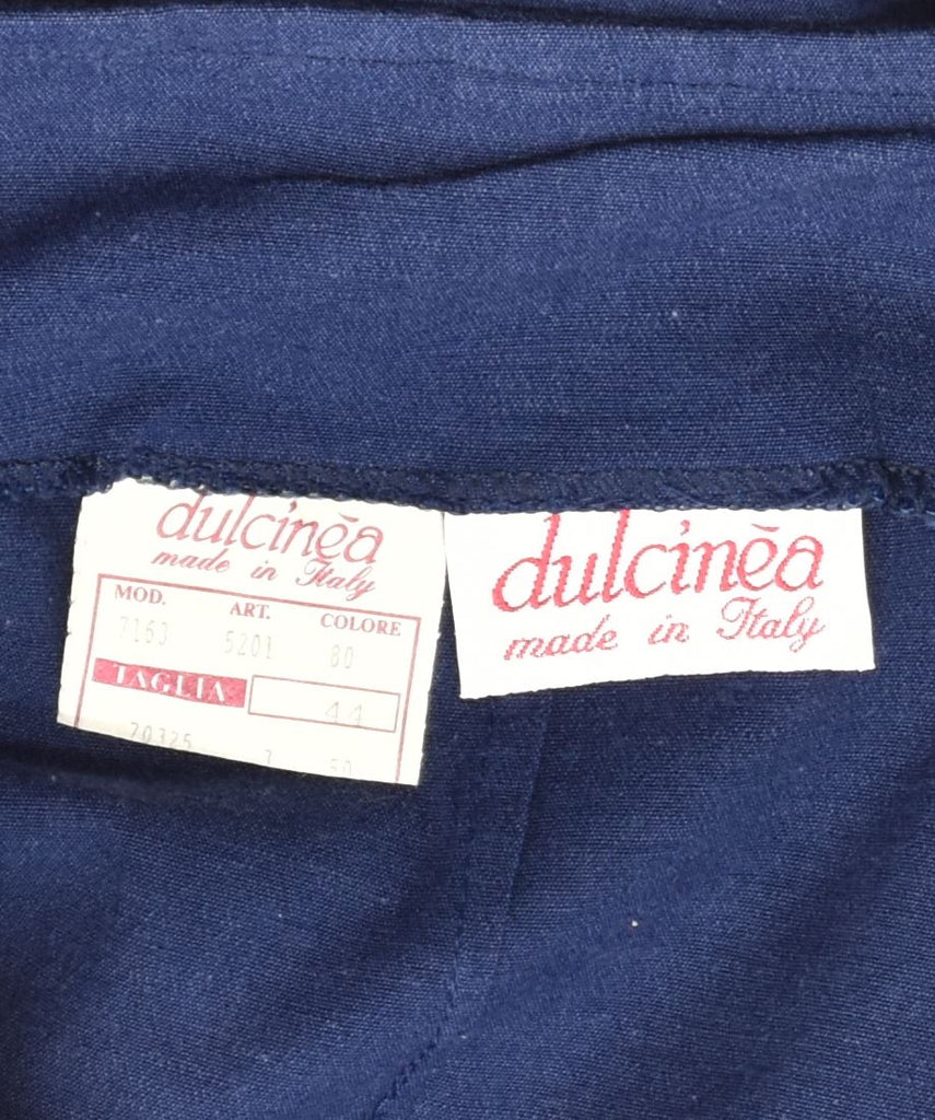 DULCINEA Womens Pencil Skirt Small W28 Blue Viscose Vintage | Vintage | Thrift | Second-Hand | Used Clothing | Messina Hembry 