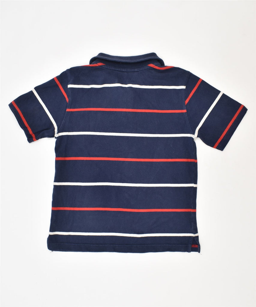 NAUTICA Boys Polo Shirt 9-10 Years Navy Blue Cotton | Vintage | Thrift | Second-Hand | Used Clothing | Messina Hembry 