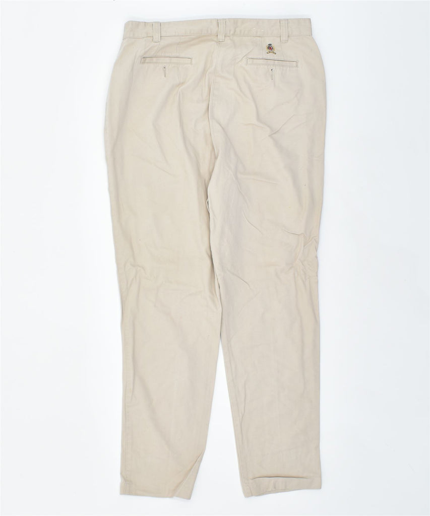 TOMMY HILFIGER Womens Straight Casual Trousers US 16 2XL W41 L32 Beige | Vintage | Thrift | Second-Hand | Used Clothing | Messina Hembry 