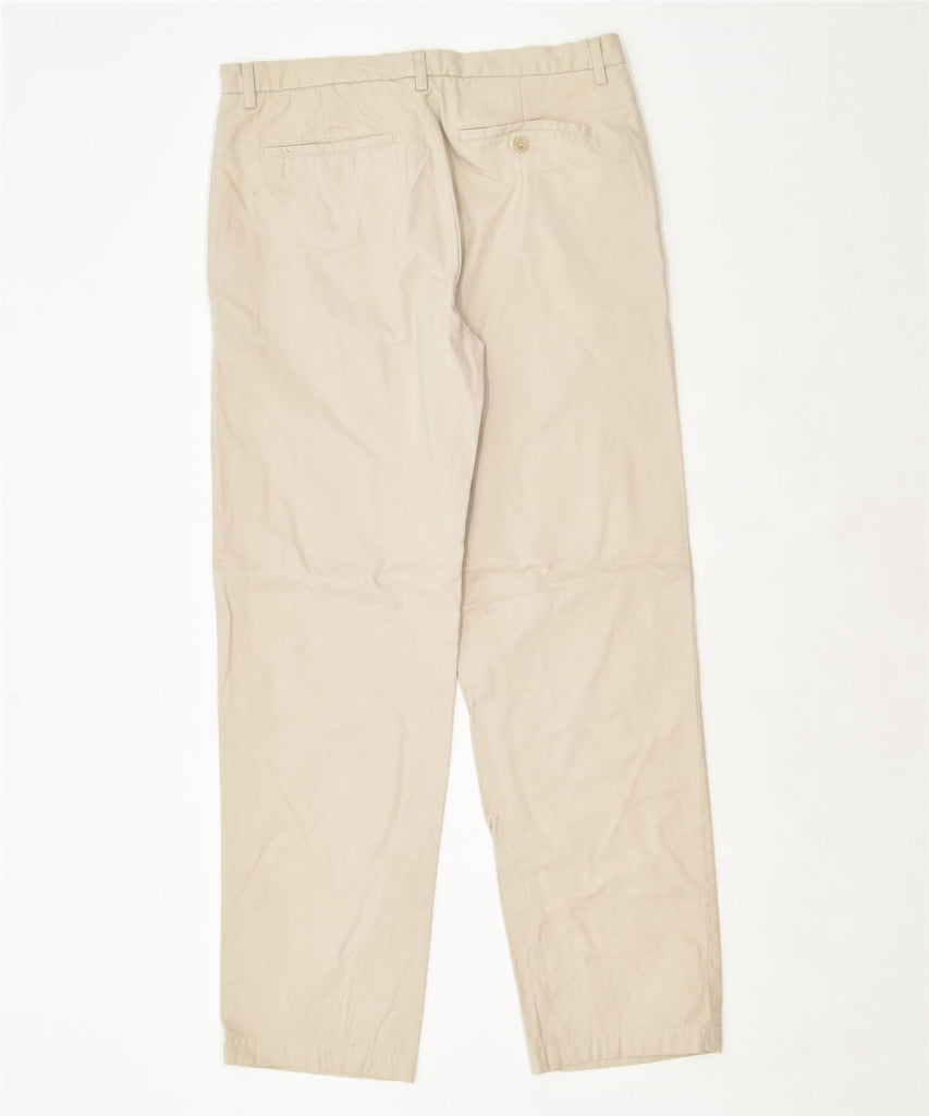 BANANA REPUBLIC Mens Straight Chino Trousers W35 L34 Beige | Vintage | Thrift | Second-Hand | Used Clothing | Messina Hembry 