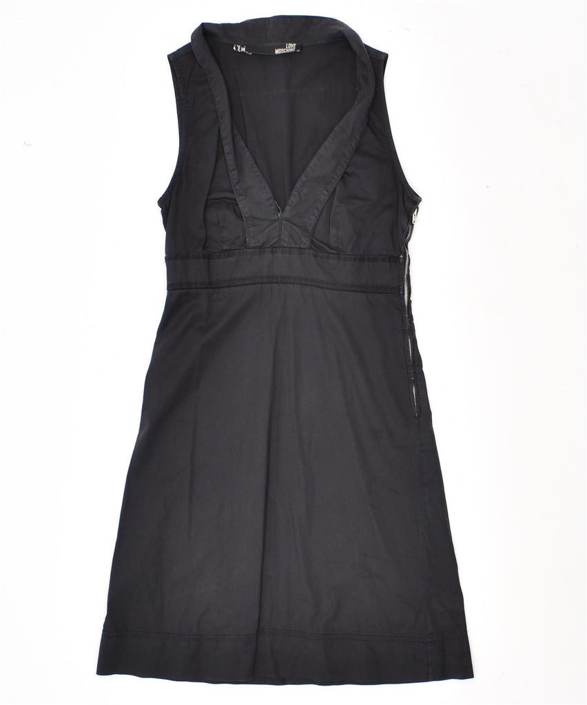 MOSCHINO Womens A-Line Dress US 2 XS Black | Vintage | Thrift | Second-Hand | Used Clothing | Messina Hembry 