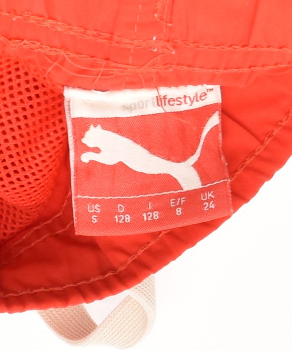 PUMA Boys Sport Shorts 7-8 Years Small Red | Vintage | Thrift | Second-Hand | Used Clothing | Messina Hembry 