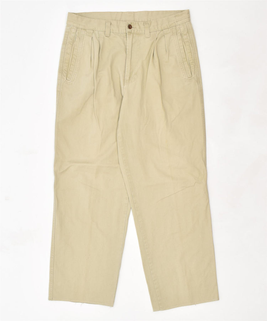 CARRERA Mens Pegged Chino Trousers W34 L29 Beige | Vintage | Thrift | Second-Hand | Used Clothing | Messina Hembry 