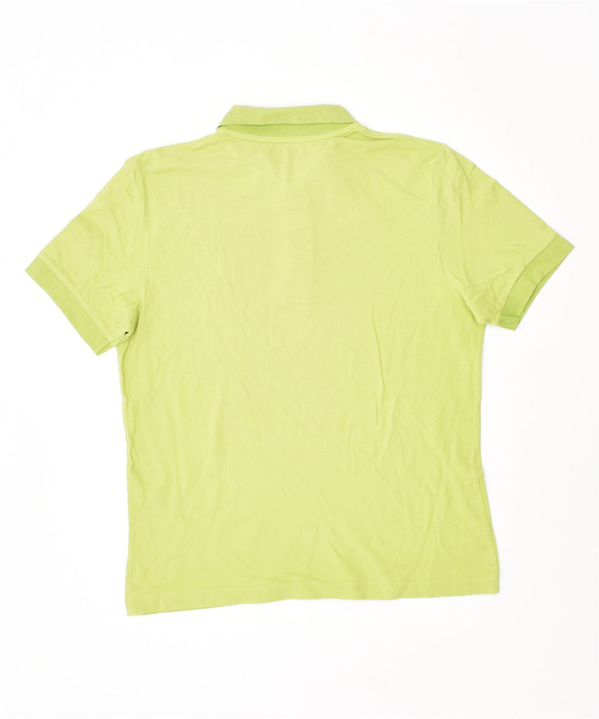 KAPPA Mens Polo Shirt Medium Green Cotton | Vintage | Thrift | Second-Hand | Used Clothing | Messina Hembry 