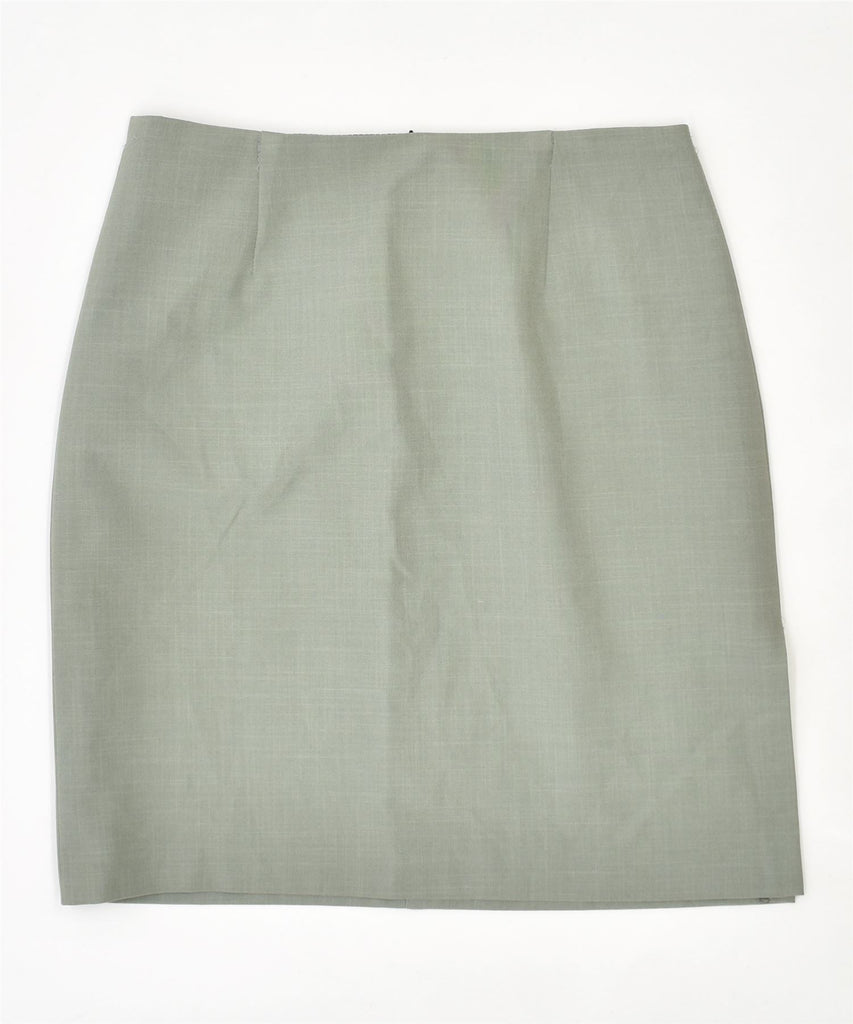 VINTAGE Womens Pencil Skirt W26 Small Green | Vintage | Thrift | Second-Hand | Used Clothing | Messina Hembry 