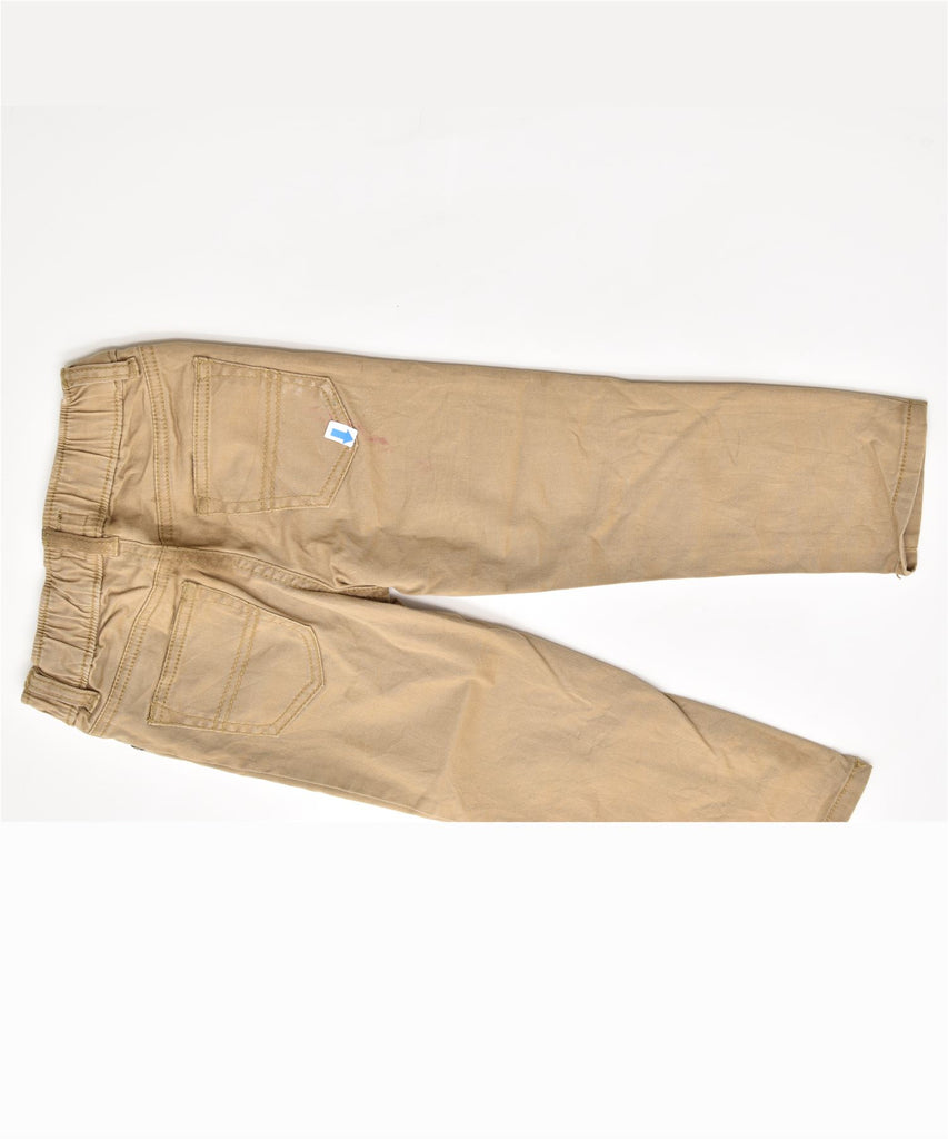 OSHKOSH Boys Straight Capri Trousers 11-12 Years W22 L15 Brown Cotton | Vintage | Thrift | Second-Hand | Used Clothing | Messina Hembry 