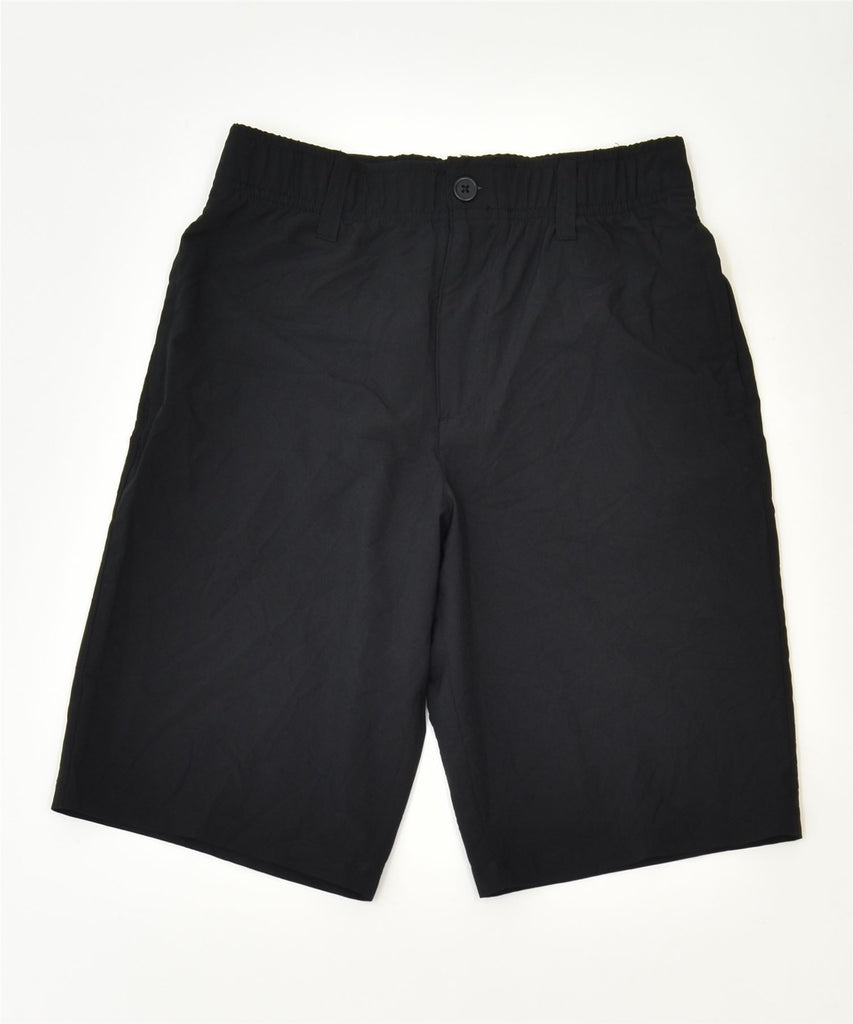 RUSSELL ATHLETIC Boys Sport Shorts 14-15 Years XL Black Polyester Sports | Vintage | Thrift | Second-Hand | Used Clothing | Messina Hembry 