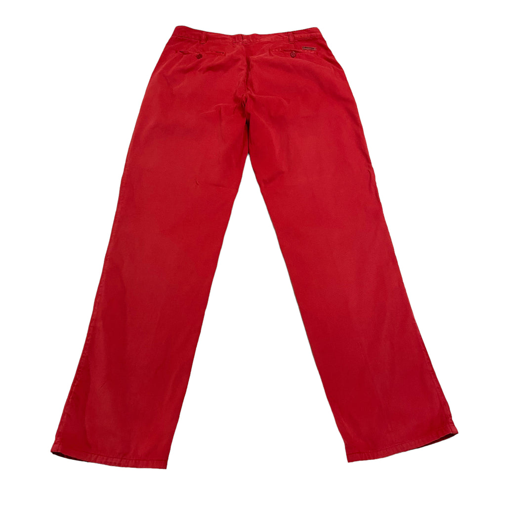 Paul & Shark Cotton Chino Trousers | Vintage High End Luxury Designer Red VTG | Vintage Messina Hembry | Thrift | Second-Hand Messina Hembry | Used Clothing | Messina Hembry 