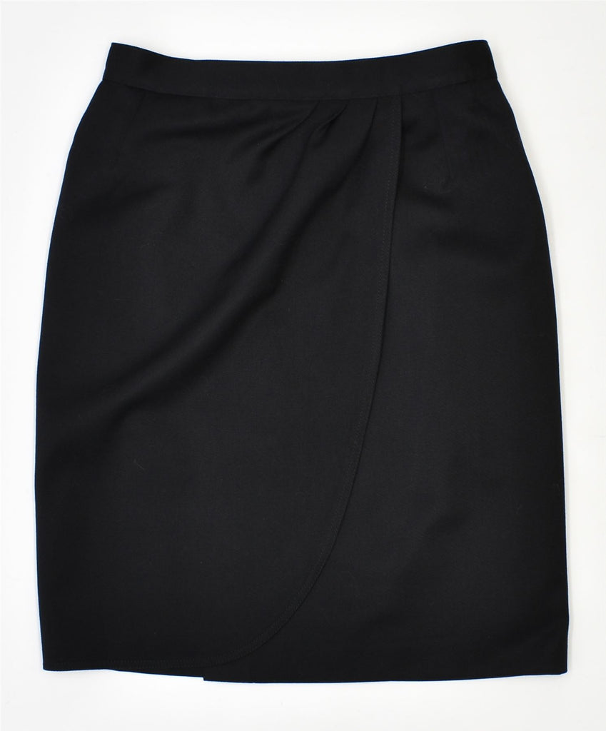 ANDREA MARE Womens Pencil Skirt W29 Medium Black Vintage | Vintage | Thrift | Second-Hand | Used Clothing | Messina Hembry 